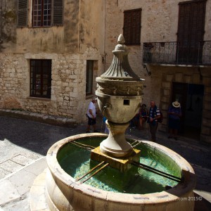 Cote d'Azur hilltown