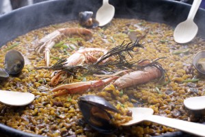 Barcelona paella