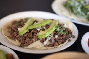 Beef tacos