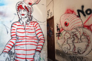 La Vucciria's grafitti