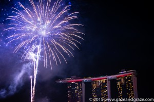 Singapore rehearses its Golden Jubilee fireworks