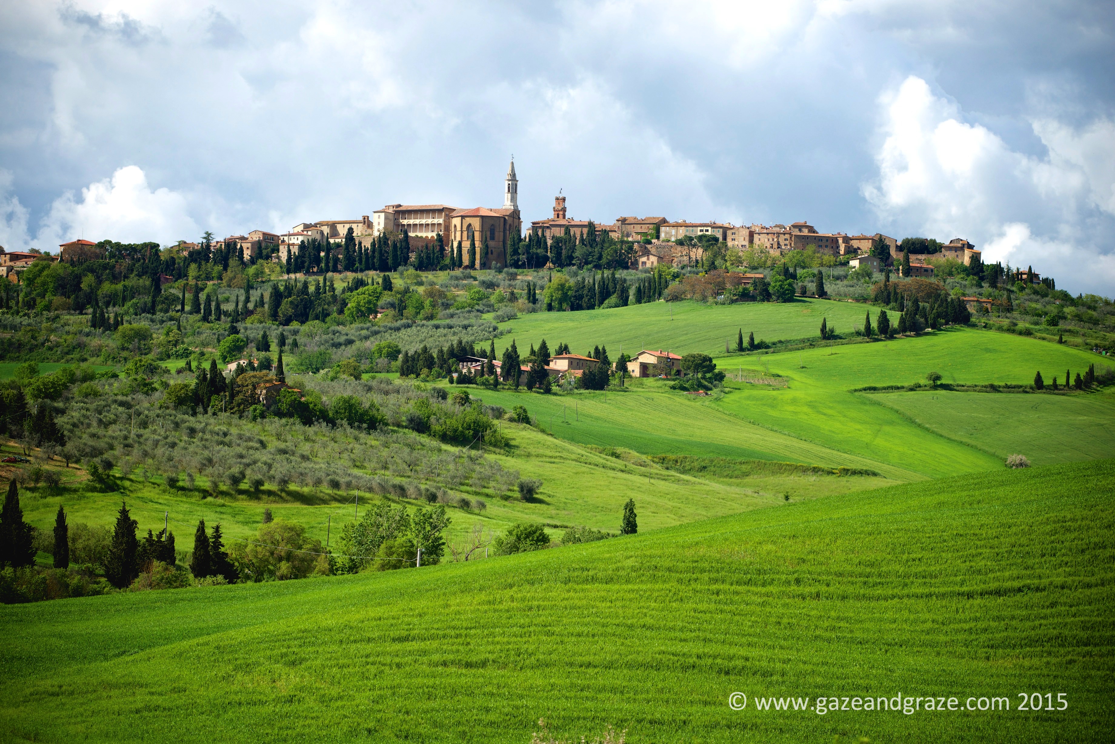 Pienza and its city walls