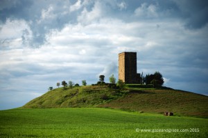 Medieval tower in central Tuscany