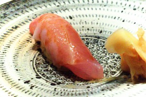 Sushi Shikon's shiromi sushi