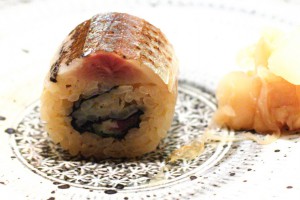 Sushi Shikon's Sanma Roll