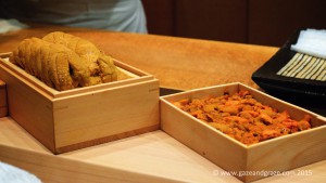 Sushi Shikon's uni