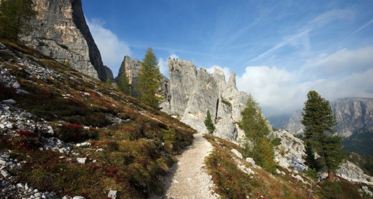 Dolomites trails