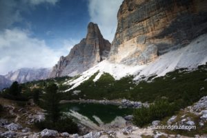 Lake in the Dolomites