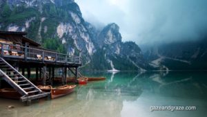 Dolomites lake